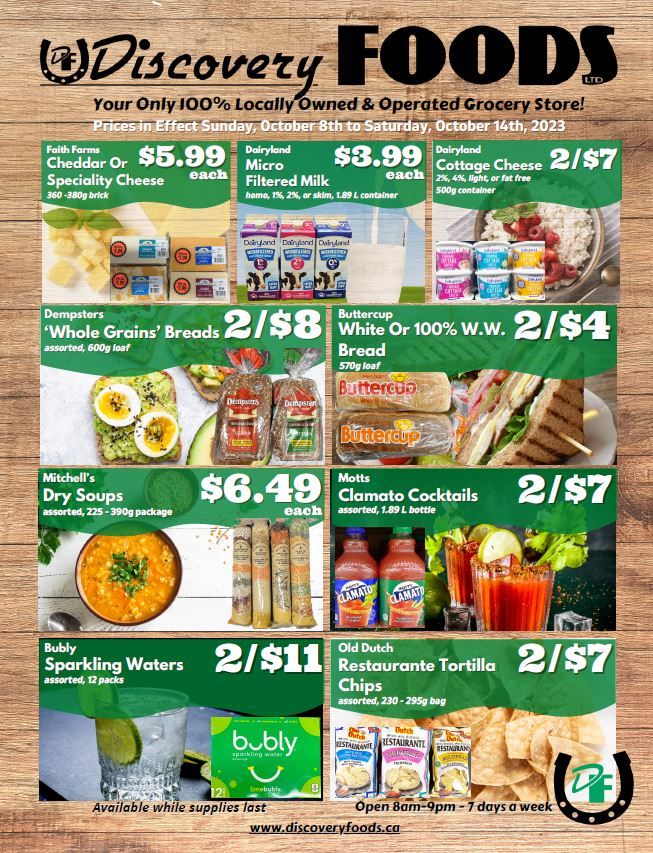 Discovery Foods Flyer October 8 to 14