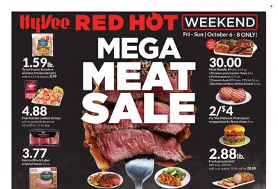 Hy-Vee (IA, IL, MN, MO, SD) Weekly Ad Flyer Specials October 6 to October 8, 2023