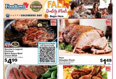 Foodtown (NJ, NY, PA) Weekly Ad Flyer Specials October 6 to October 12, 2023