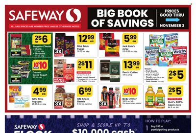 Safeway (DE) Weekly Ad Flyer Specials October 6 to November 2, 2023