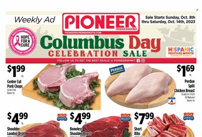 Pioneer Supermarkets (NJ, NY) Weekly Ad Flyer Specials October 8 to October 14, 2023