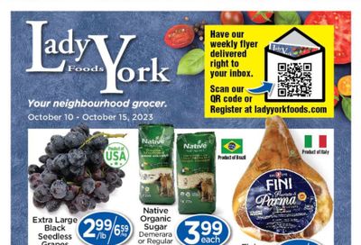 Lady York Foods Flyer October 10 to 15