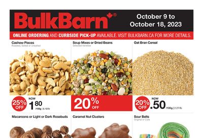 Bulk Barn Flyer October 9 to 18