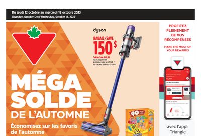 Canadian Tire (QC) Flyer October 12 to 18