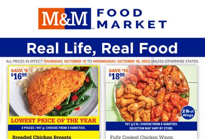 M&M Food Market (ON) Flyer October 12 to 18