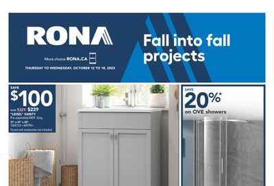 Rona (ON) Flyer October 12 to 18