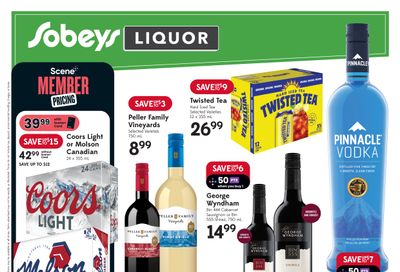 Sobeys (SK) Liquor Flyer October 12 to 18