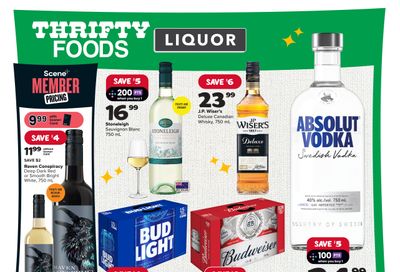 Thrifty Foods Liquor Flyer October 12 to 18
