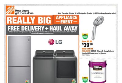 Home Depot (BC) Flyer October 12 to 18