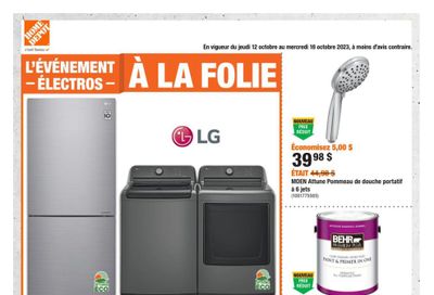 Home Depot (QC) Flyer October 12 to 18