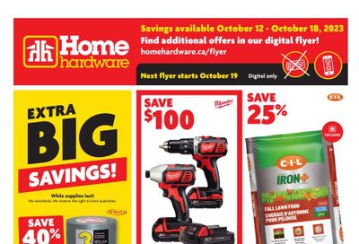 Home Hardware (ON) Flyer October 12 to 18