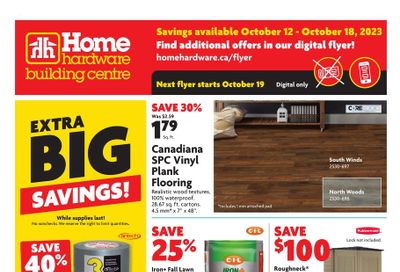 Home Hardware Building Centre (ON) Flyer October 12 to 18