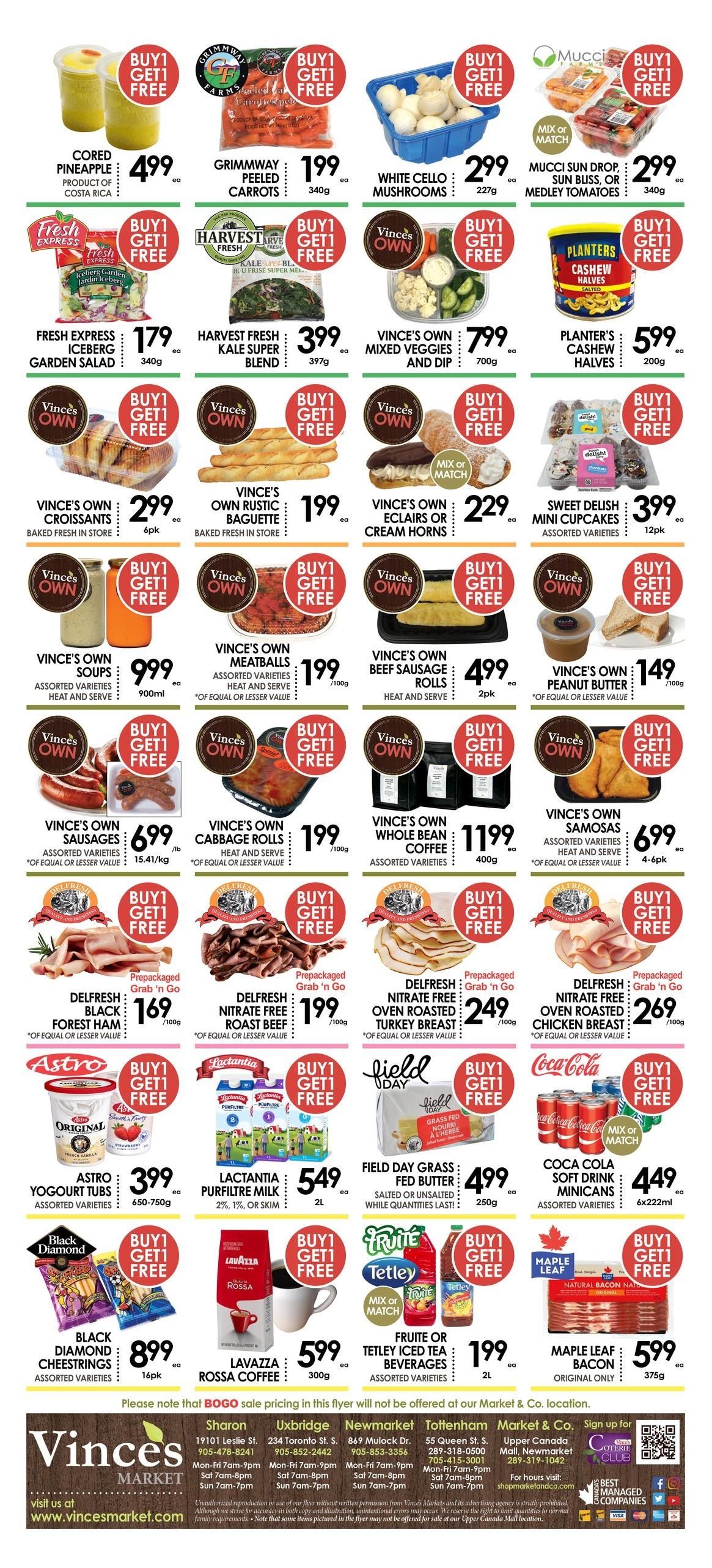 Vince's Market Flyer November 1 to 7