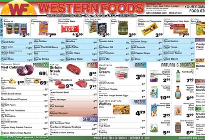 Western Foods Flyer October 11 to 17