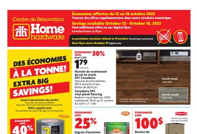 Home Hardware Building Centre (QC) Flyer October 12 to 18