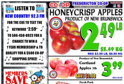 Fredericton Co-op Flyer October 12 to 18