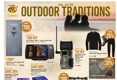 Bass Pro Shops Flyer October 12 to 25