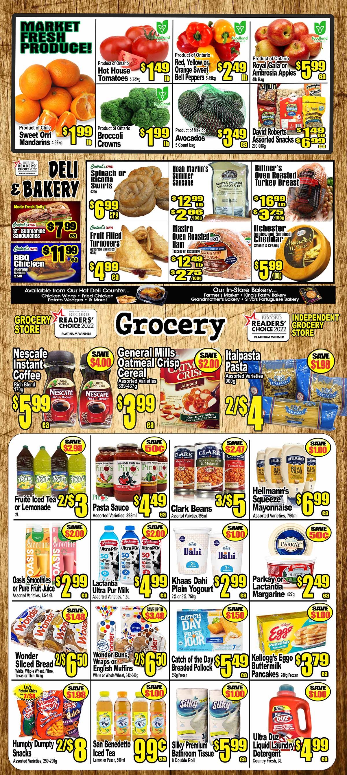 Central Fresh Market Flyer October 12 to 19