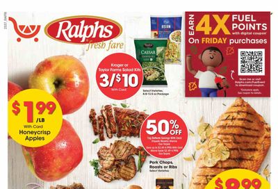 Ralphs (CA) Weekly Ad Flyer Specials October 11 to October 17, 2023