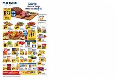 Food Lion Weekly Ad Flyer Specials October 11 to October 17, 2023