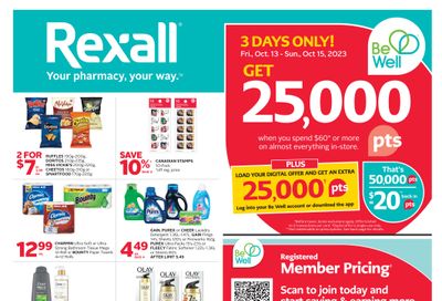 Rexall (AB & MB) Flyer October 13 to 19