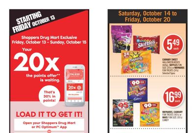 Shoppers Drug Mart (ON) Flyer October 14 to 20