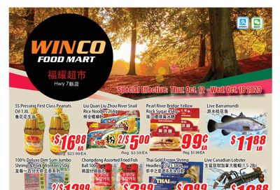 WinCo Food Mart (HWY 7) Flyer October 12 to 18
