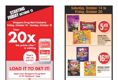 Shoppers Drug Mart (West) Flyer October 14 to 20