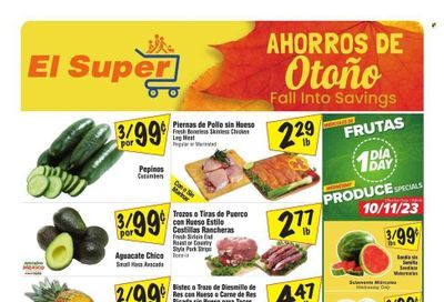 El Super (CA) Weekly Ad Flyer Specials October 11 to October 17, 2023