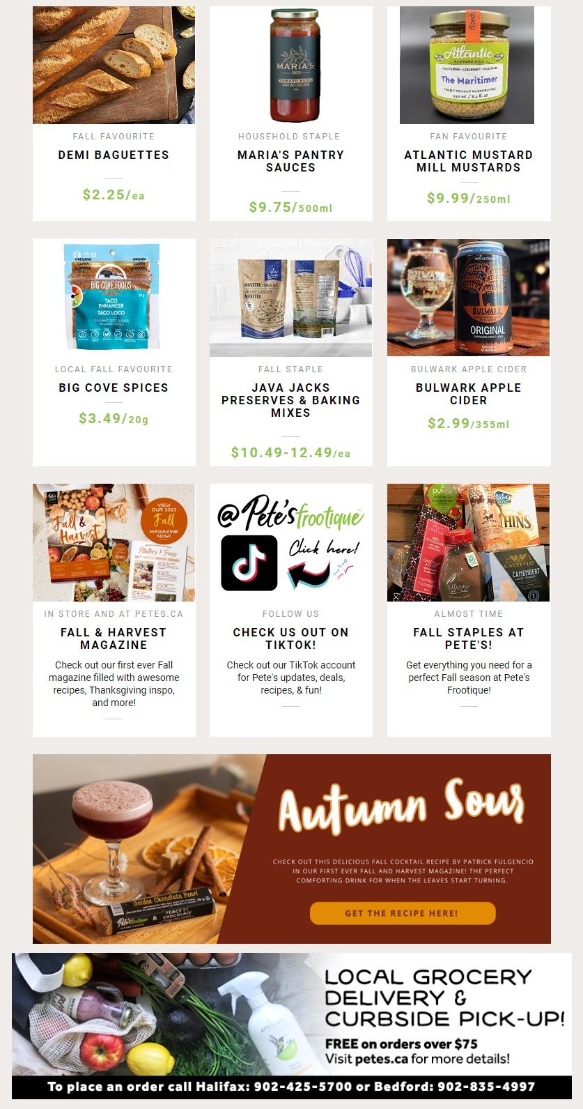 Pete's Fine Foods Flyer October 12 to 18