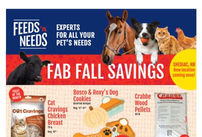 ShurGain Feeds'n Needs Flyer October 12 to 21