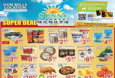 Sunny Foodmart (Don Mills) Flyer October 13 to 19