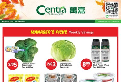 Centra Foods (North York) Flyer October 13 to 19