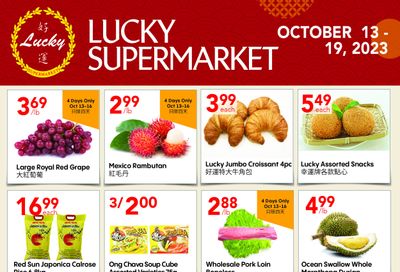 Lucky Supermarket (Edmonton) Flyer October 13 to 19