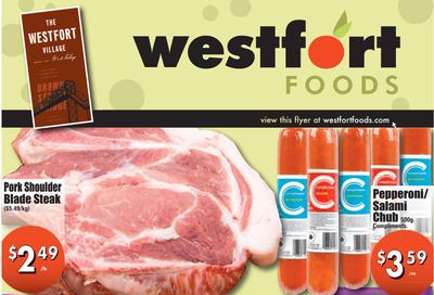 Westfort Foods Flyer October 13 to 19
