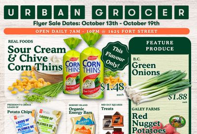 Urban Grocer Flyer October 13 to 19