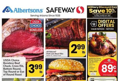 Safeway (AZ) Weekly Ad Flyer Specials October 11 to October 17, 2023