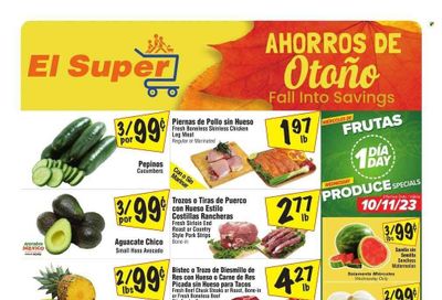 El Super (CA) Weekly Ad Flyer Specials October 11 to October 17, 2023