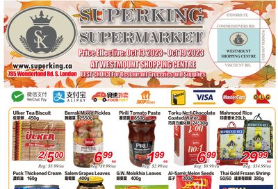 Superking Supermarket (London) Flyer October 13 to 19