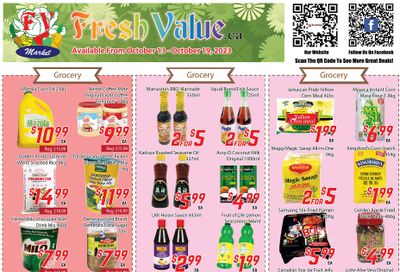 Fresh Value Flyer October 13 to 19