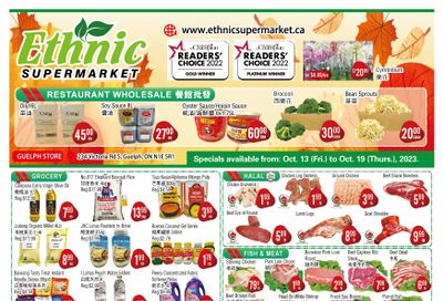 Ethnic Supermarket (Guelph) Flyer October 13 to 19