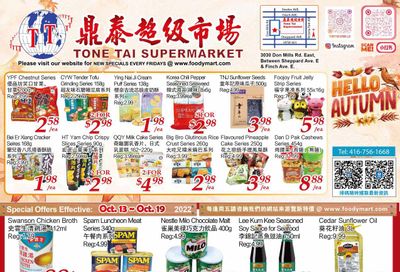 Tone Tai Supermarket Flyer October 13 to 19