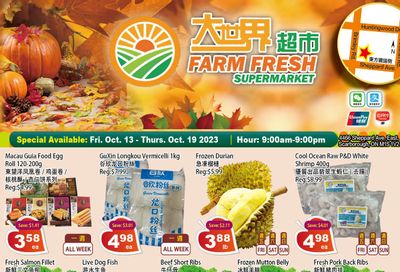 Farm Fresh Supermarket Flyer October 13 to 19