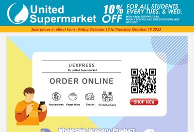United Supermarket Flyer October 13 to 19