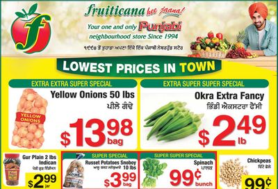 Fruiticana (Greater Vancouver) Flyer October 13 to 18