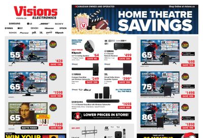 Visions Electronics Flyer October 13 to 19