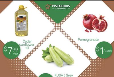 Pistachios Supermarket Flyer October 12 to 18