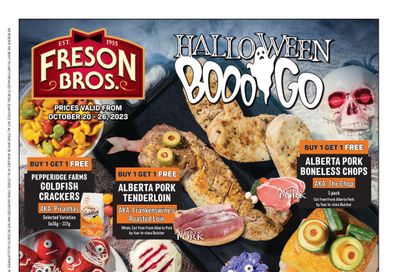 Freson Bros. Flyer October 20 to 26