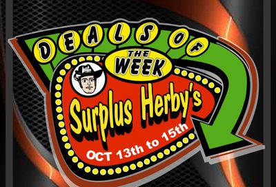 Surplus Herby's Flyer October 13 to 15