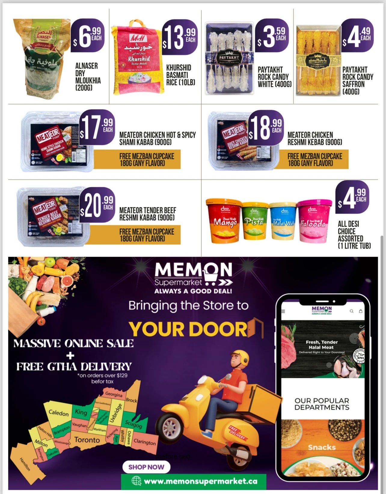 Memon Supermarket Flyer October 7 to 18